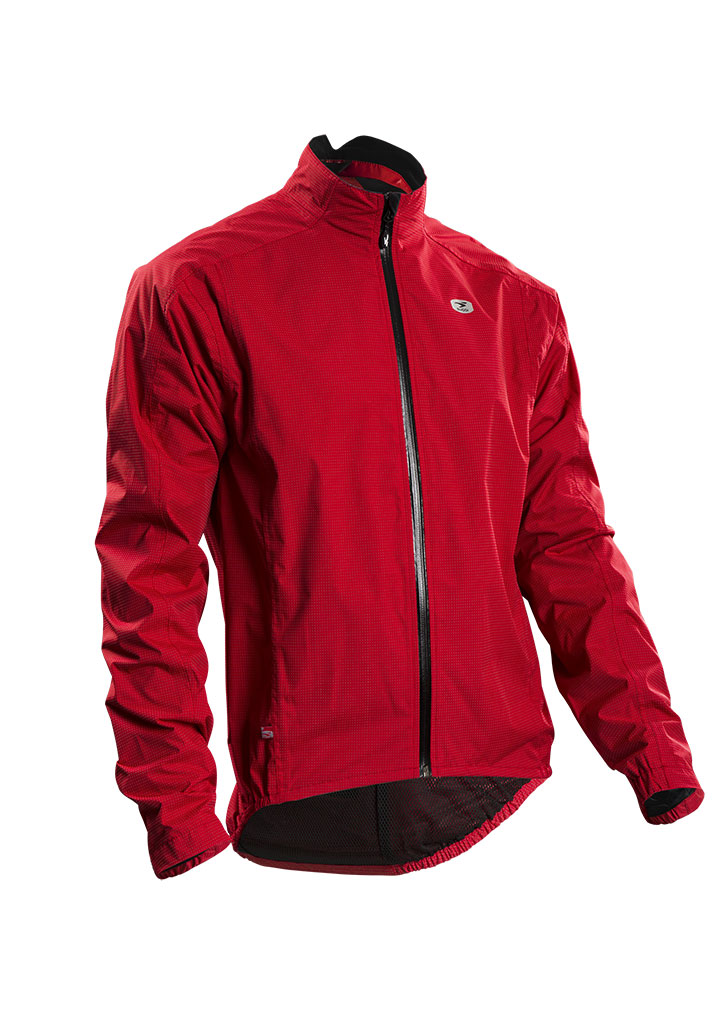 Куртка Sugoi ZAP BIKE, светоотражающая ткань, мужская, CHI (красная), S фото 