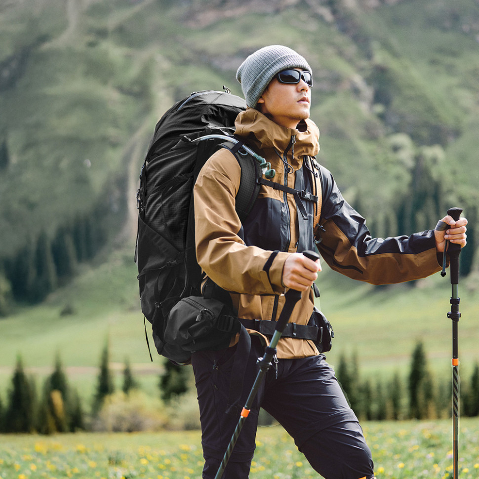 Рюкзак Naturehike Helium CNK2450XB014, 70 л, розмір L, чорний фото 9