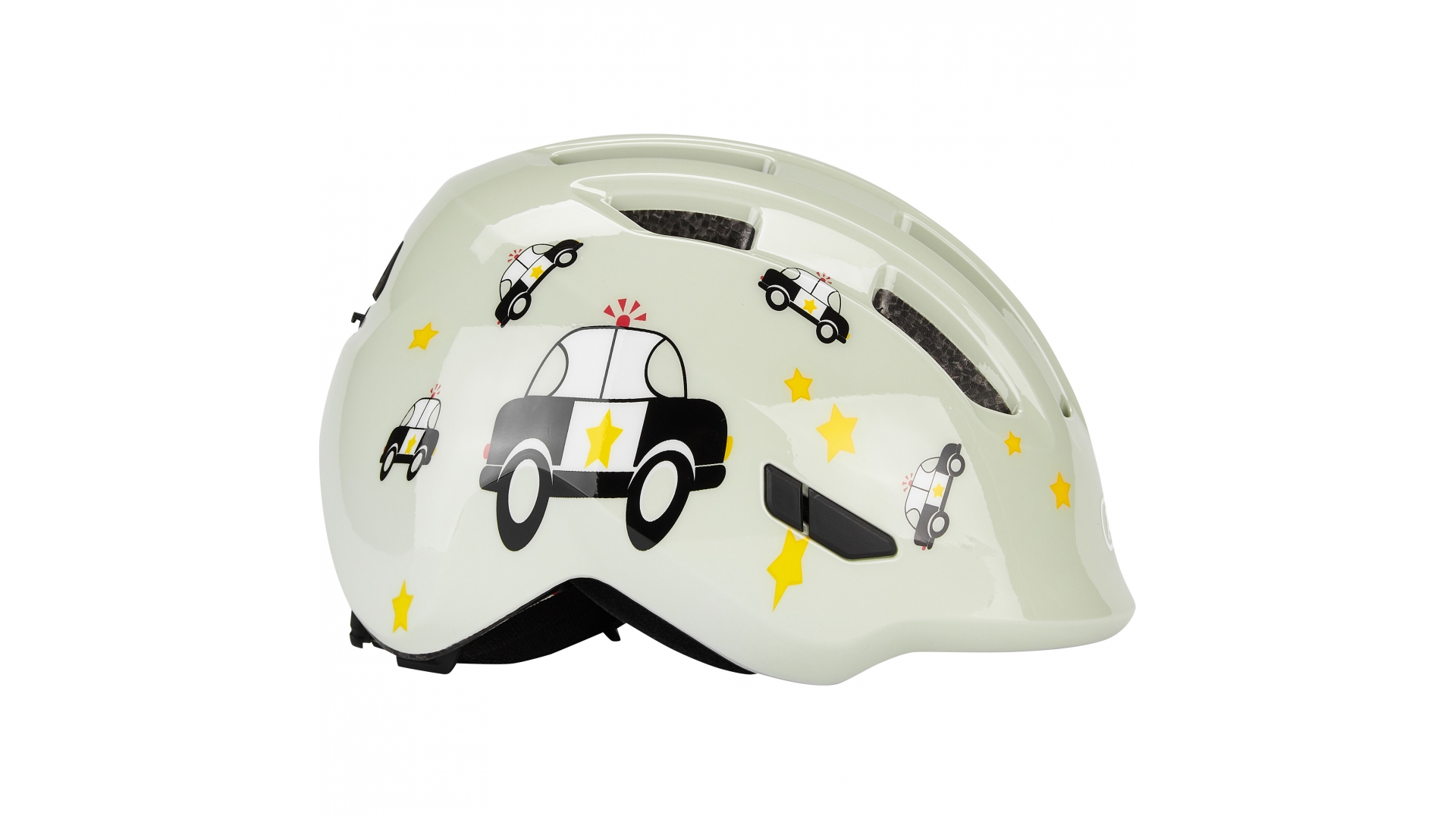 Шолом дитячий ABUS SMILEY 3.0, розмір M (50-55 см), Grey Police фото 4