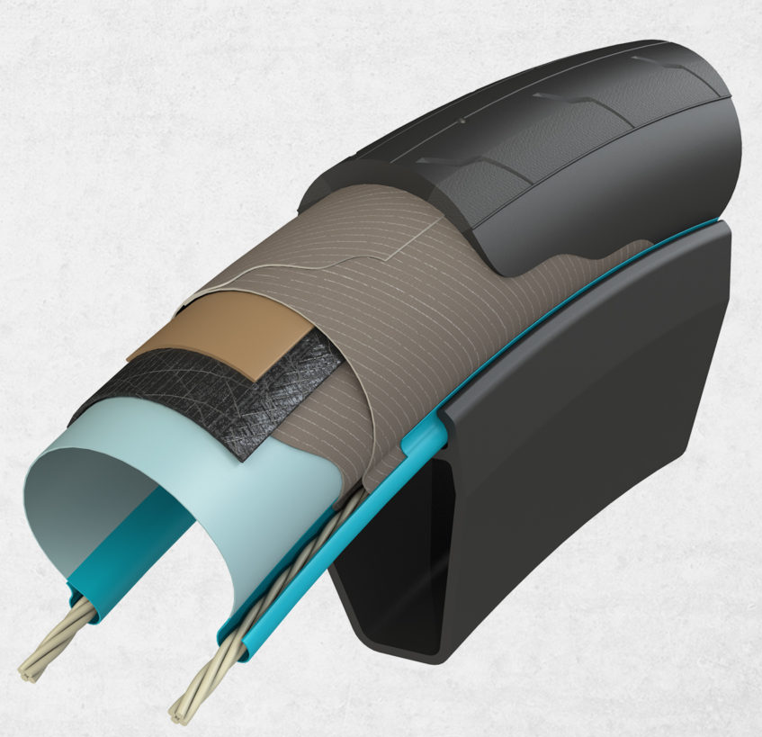 Покрышка 700x35C Hutchinson CHALLENGER, Tubeless Ready / Airshield™, 127 TPI, Foldable, Black фото 3
