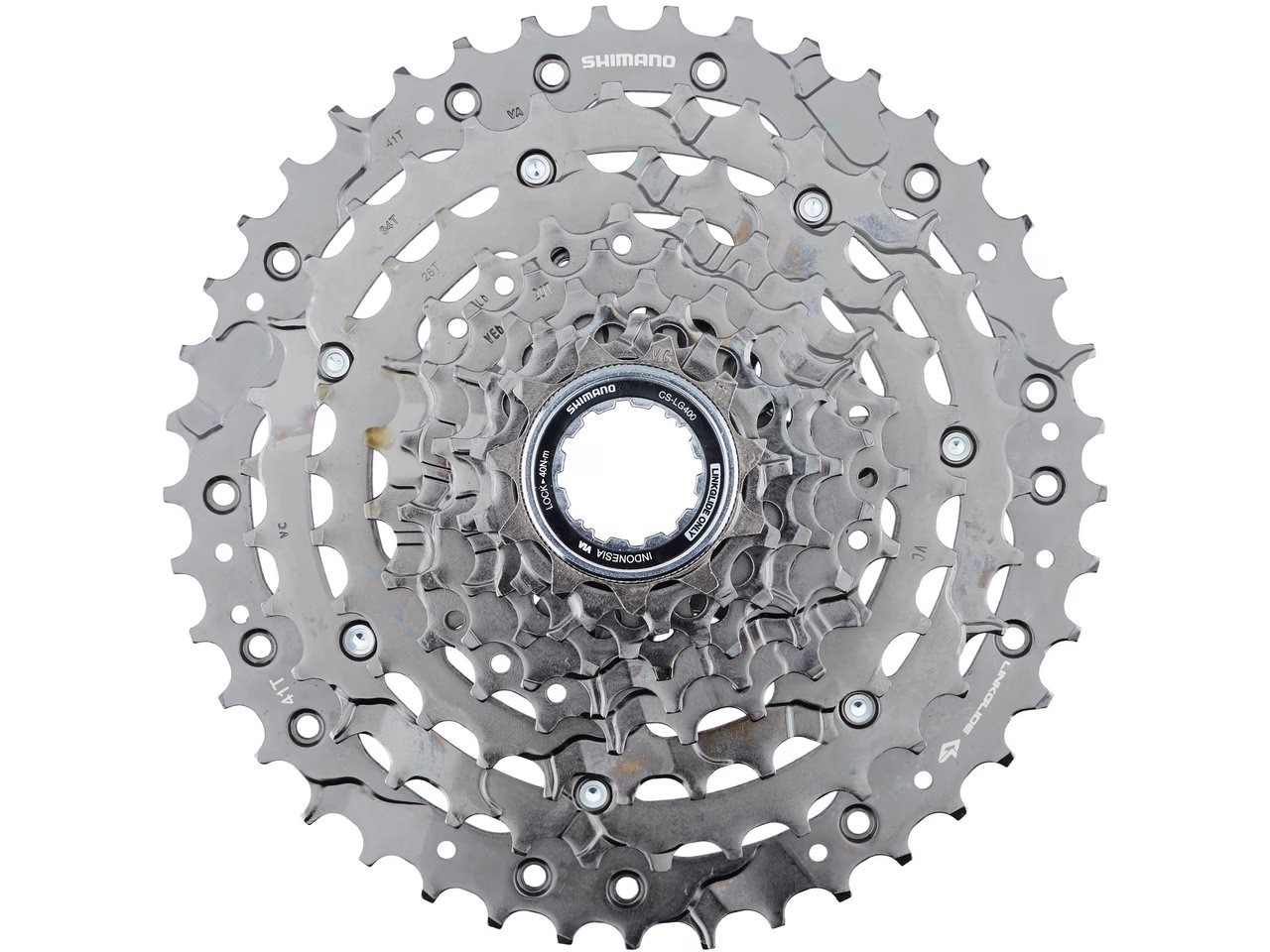 Касета Shimano CS-LG400-9 CUES, 9-шв., 11-41 фото 