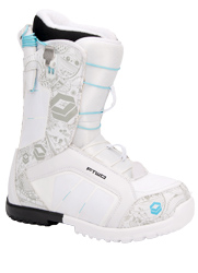 Ботинки сноубордические F2 Aura women размер 25,5 white  фото 