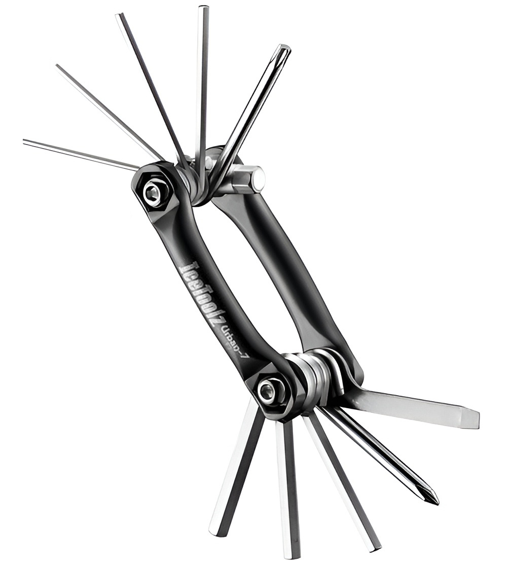 Мультитул Ice Toolz 96B3, "Bar-11" Шестиранники 1.5x2x2.5x3x4x5x6x8mm. Викрутки +/-. Торкс Т-25 фото 