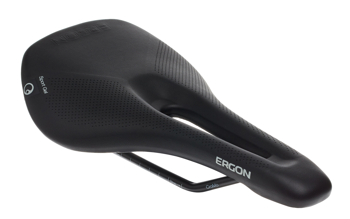Седло Ergon SR Sport Gel Women M/L, 155 мм, черное фото 