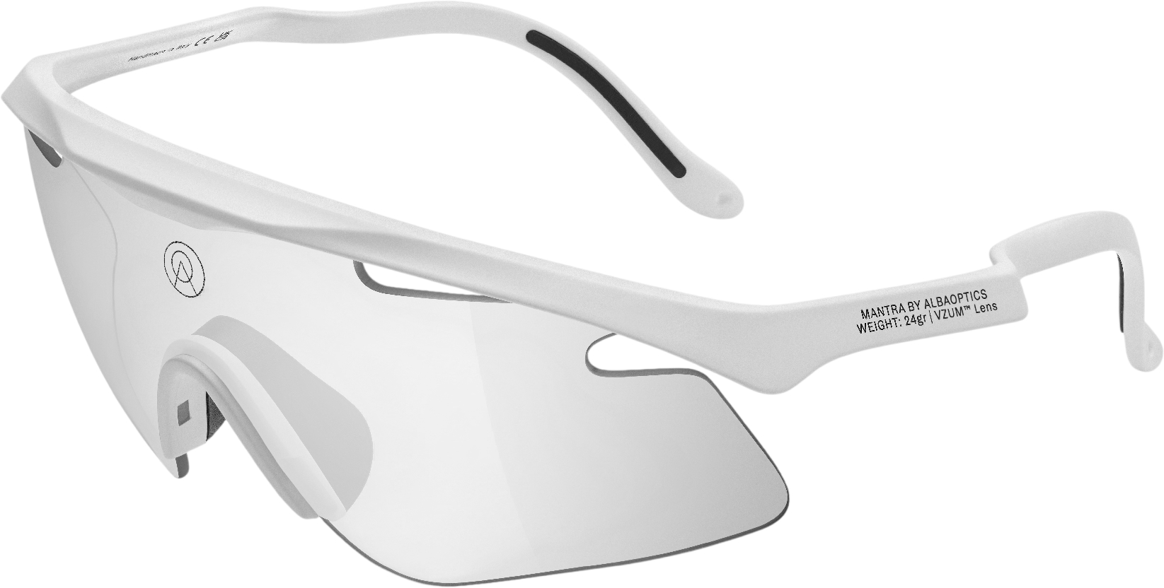 Окуляри Albaoptics MANTRA White VZUM Super Alu фото 1