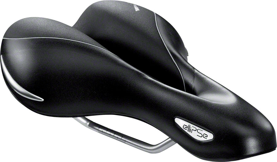Сідло Selle Royal Premium Ellipse Athletic база-сталь black act.tex/cool xsenium фото 