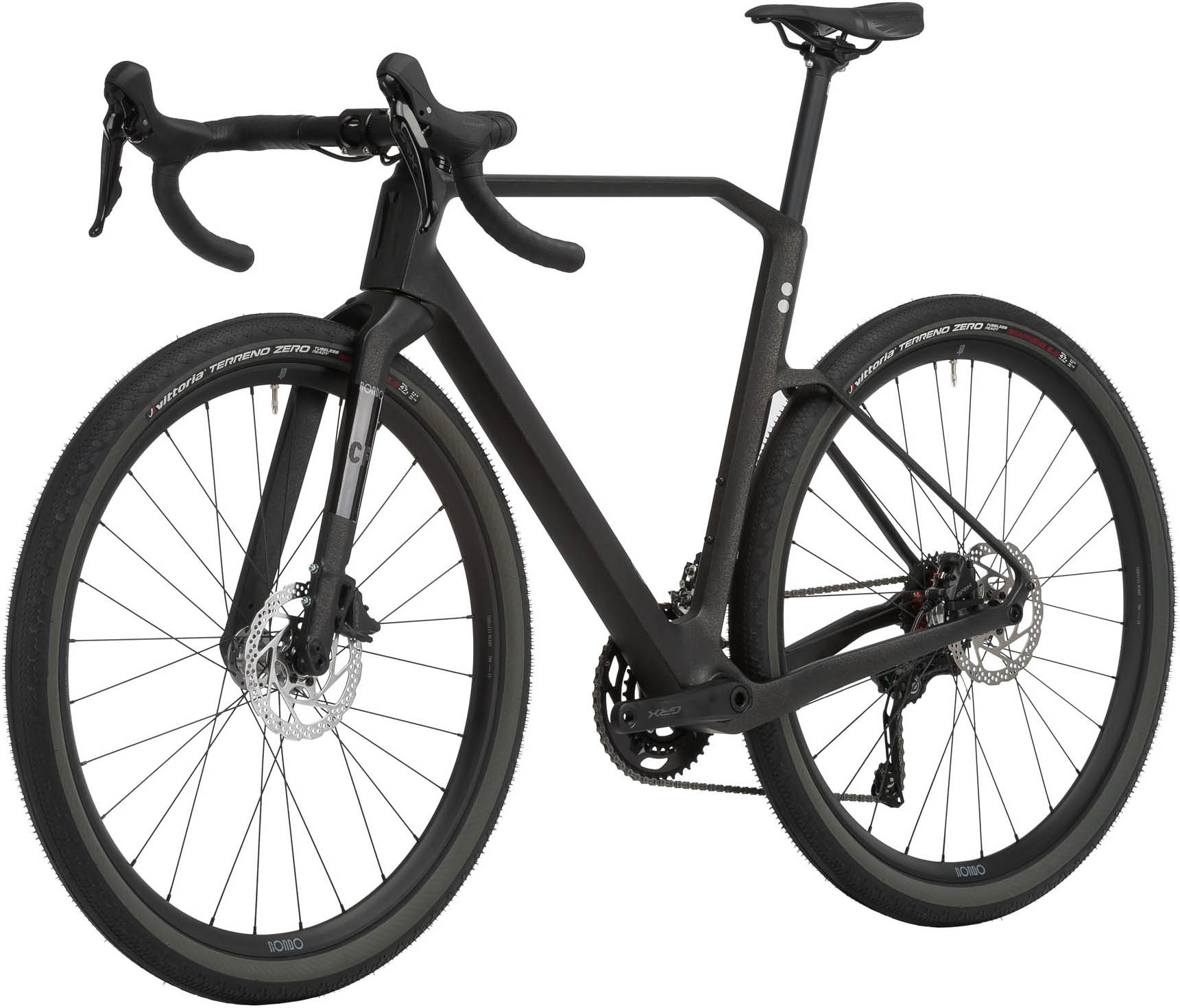 Велосипед 28" Rondo RATT CF2 рама - L 2024 Black/Silver (UK) фото 4