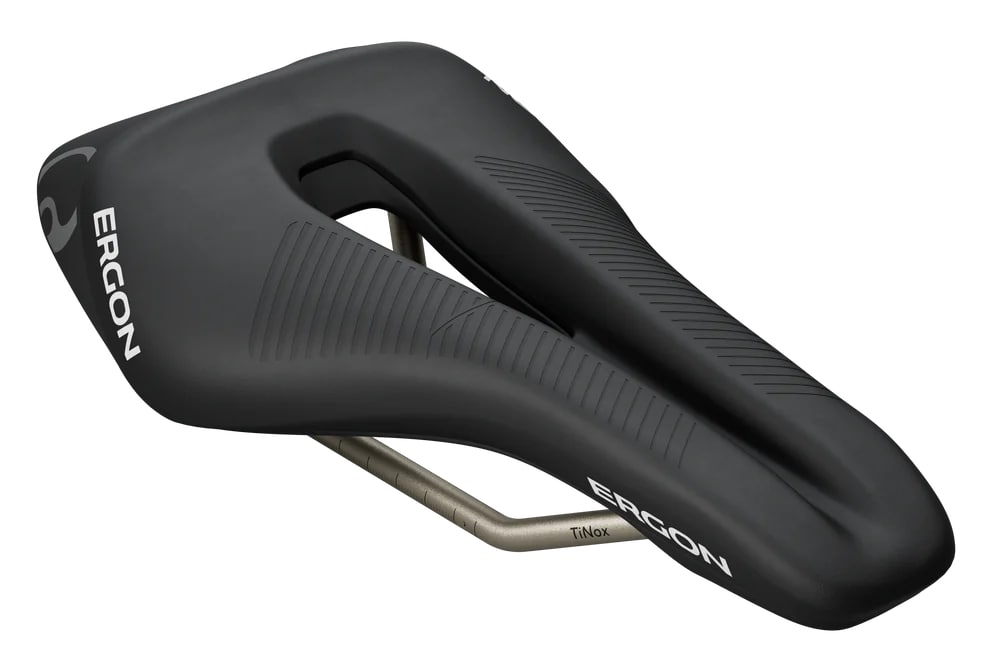 Седло Ergon SR Tri Men Mid, 130 мм, черное фото 