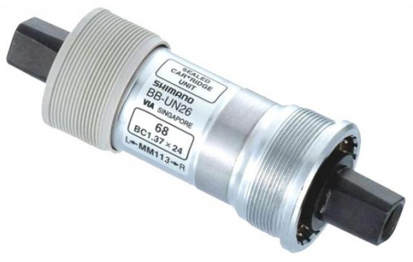 Каретка Shimano BB-UN26 BSA 73x113мм, 1.37Х24, без болтов фото 