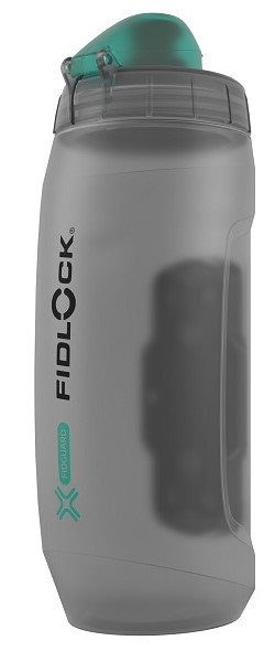 Фляга 0,59 Fidlock TWIST BOTTLE 590 ANTIBACTERIAL + BIKE BASE, антибактериальная, прозрачный/черный фото 2