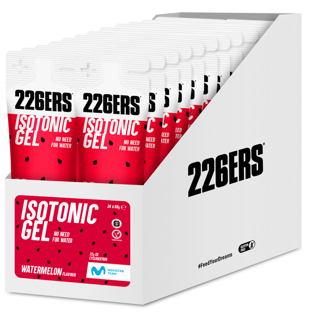 Гель 226ERS Isotonic Energy 22г углеводов арбуз 68г 24шт/уп 1632г фото 