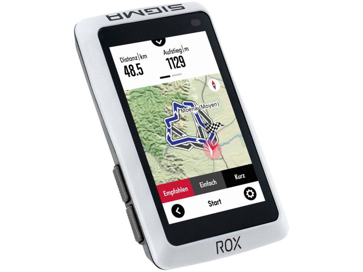 Велокомп'ютер Sigma Sport ROX 12.1 EVO White фото 2