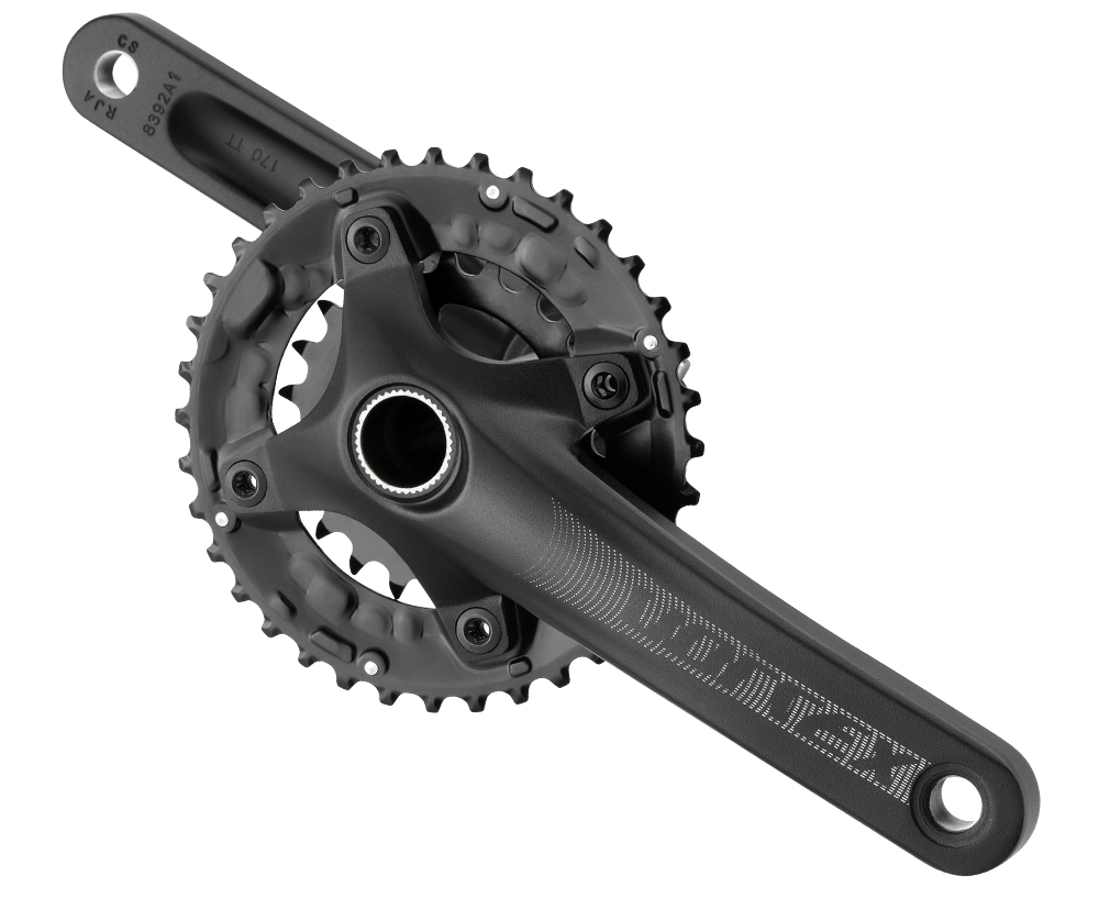 Комплект шатунів PROWHEEL VORTEX-501-TT, (11S/10S/9S), 175mm, 36/26T black фото 