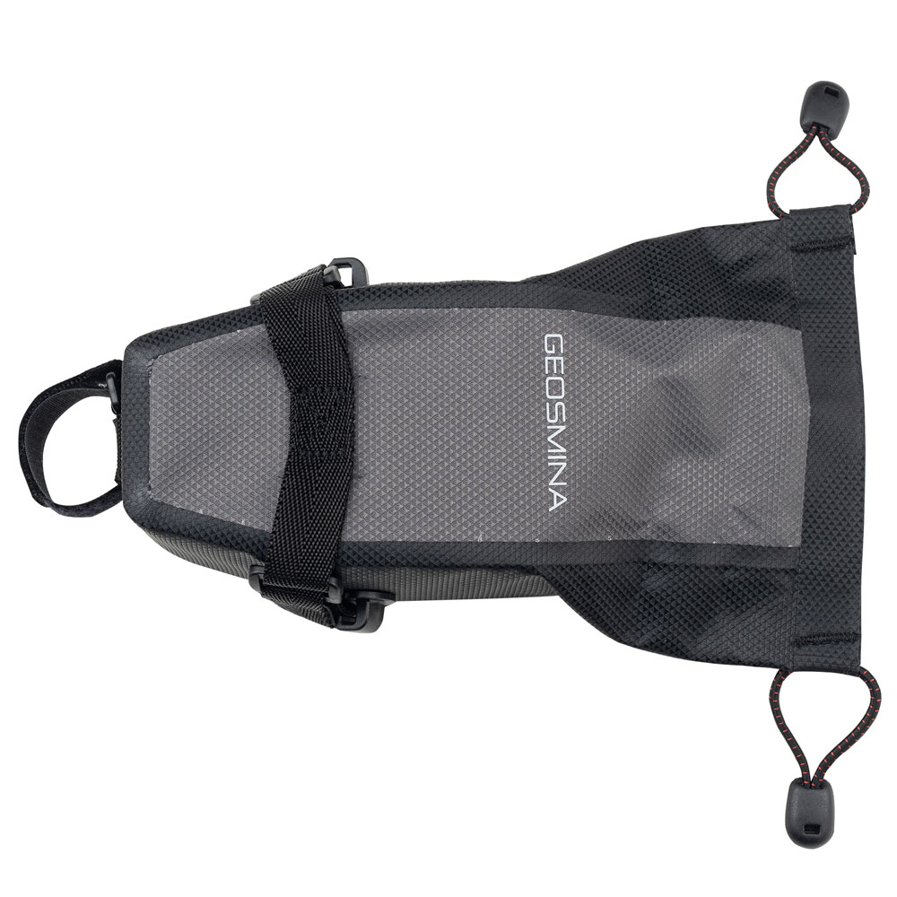 Сумка підсідельна GEOSMINA Saddle Tool Bag (0.6L), 90г, сіра фото 2