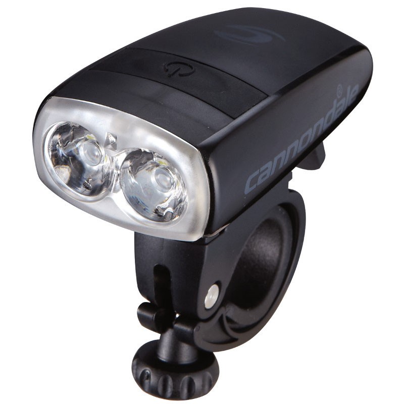 Фара передняя Cannondale FORESITE MAX HIIPOWER 2 LED на 240 люмен, USB-зарядка в комплекте, водостойкий фото 