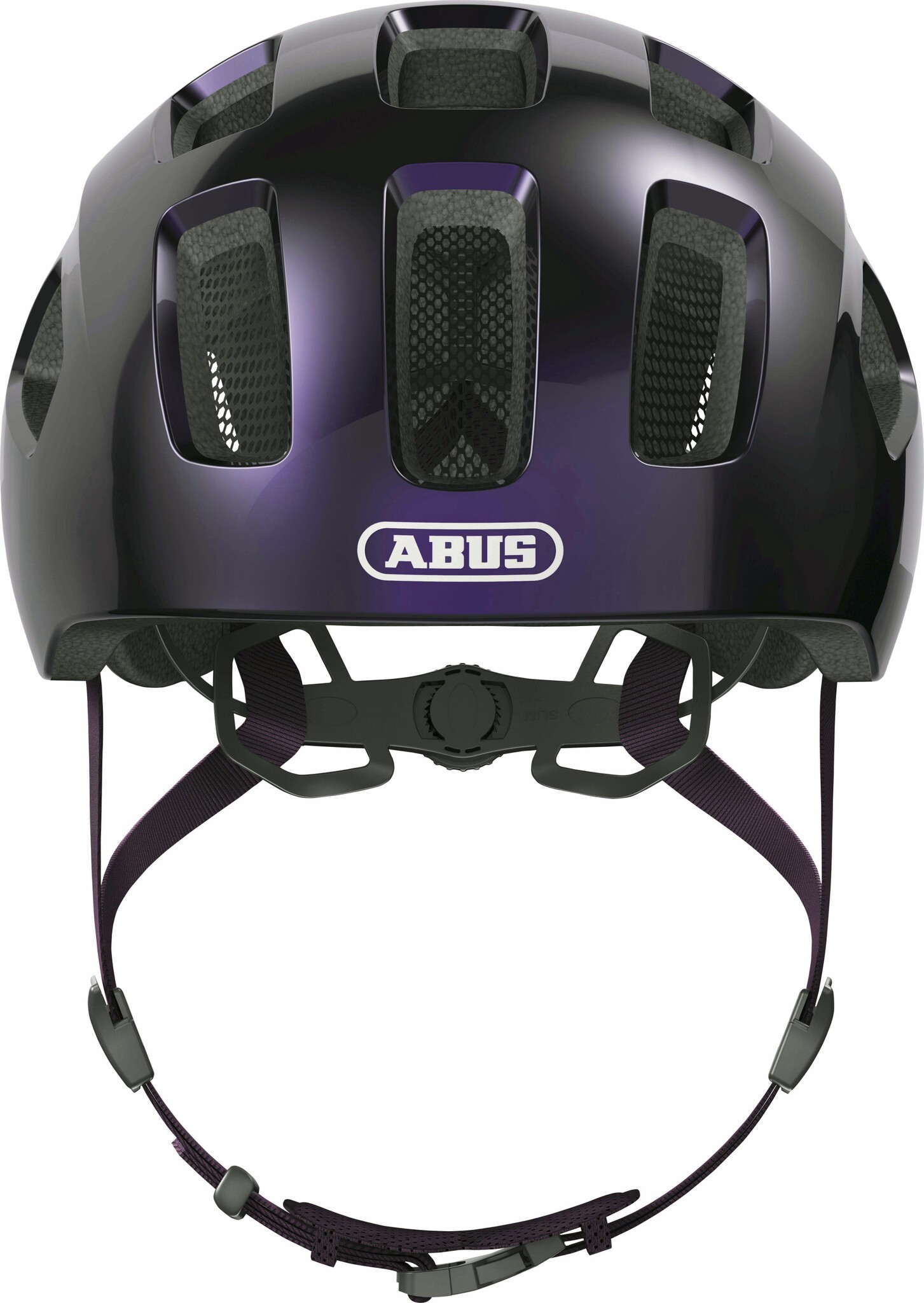 Шлем детский ABUS YOUN-I 2.0, размер S, Black Violet, черно-фиолетовый фото 3