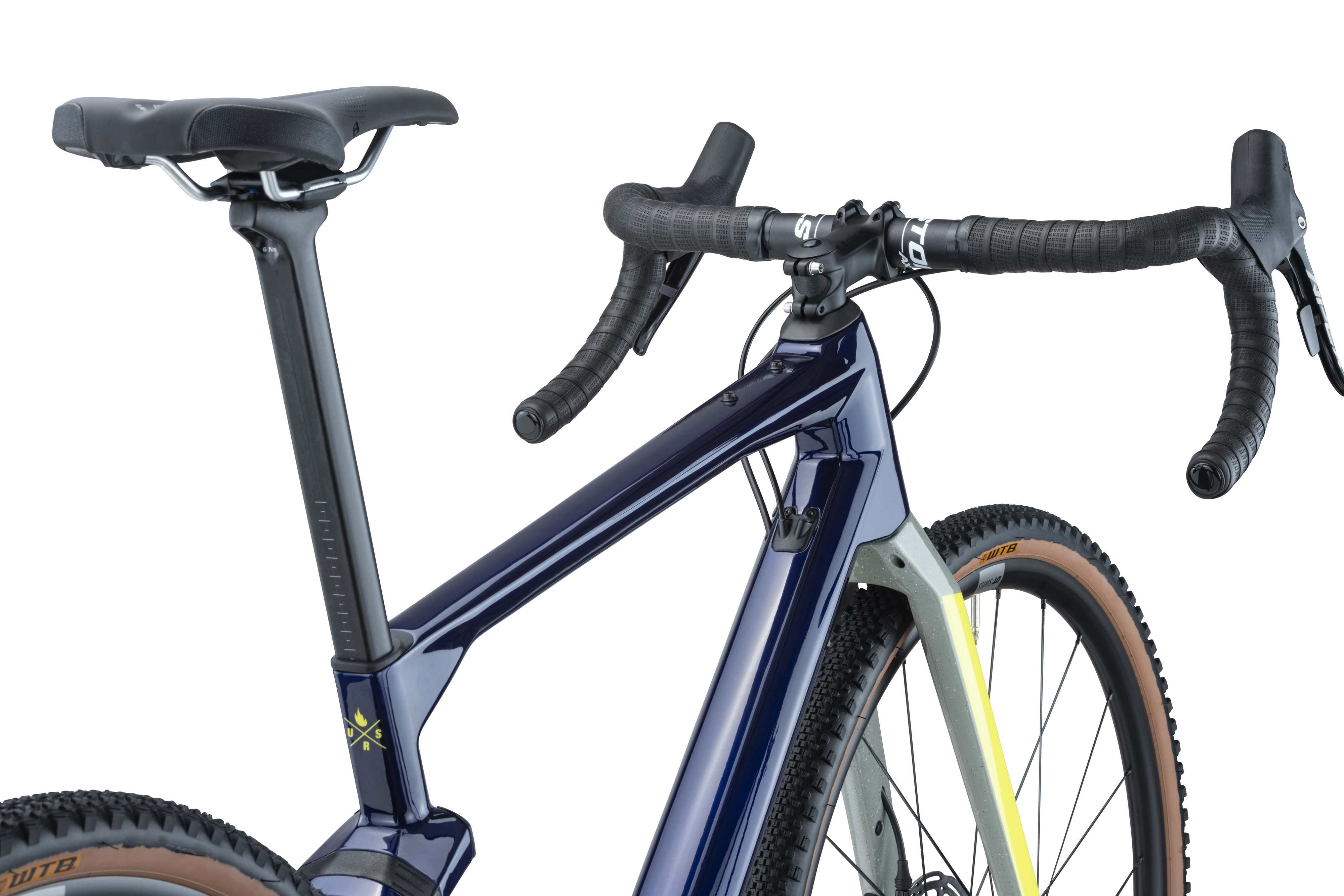 Велосипед 28" BMC URS TWO Carbon рама - M Midnight Blue & Speckle Grey A3 фото 5