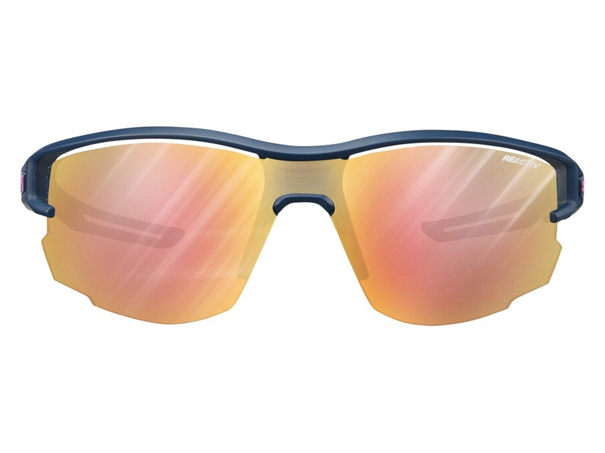 Окуляри Julbo AERO REACTIV PERFOMANCE 1-3 LIGHT AMPLIFIER, сині, фотохромна лінза фото 2