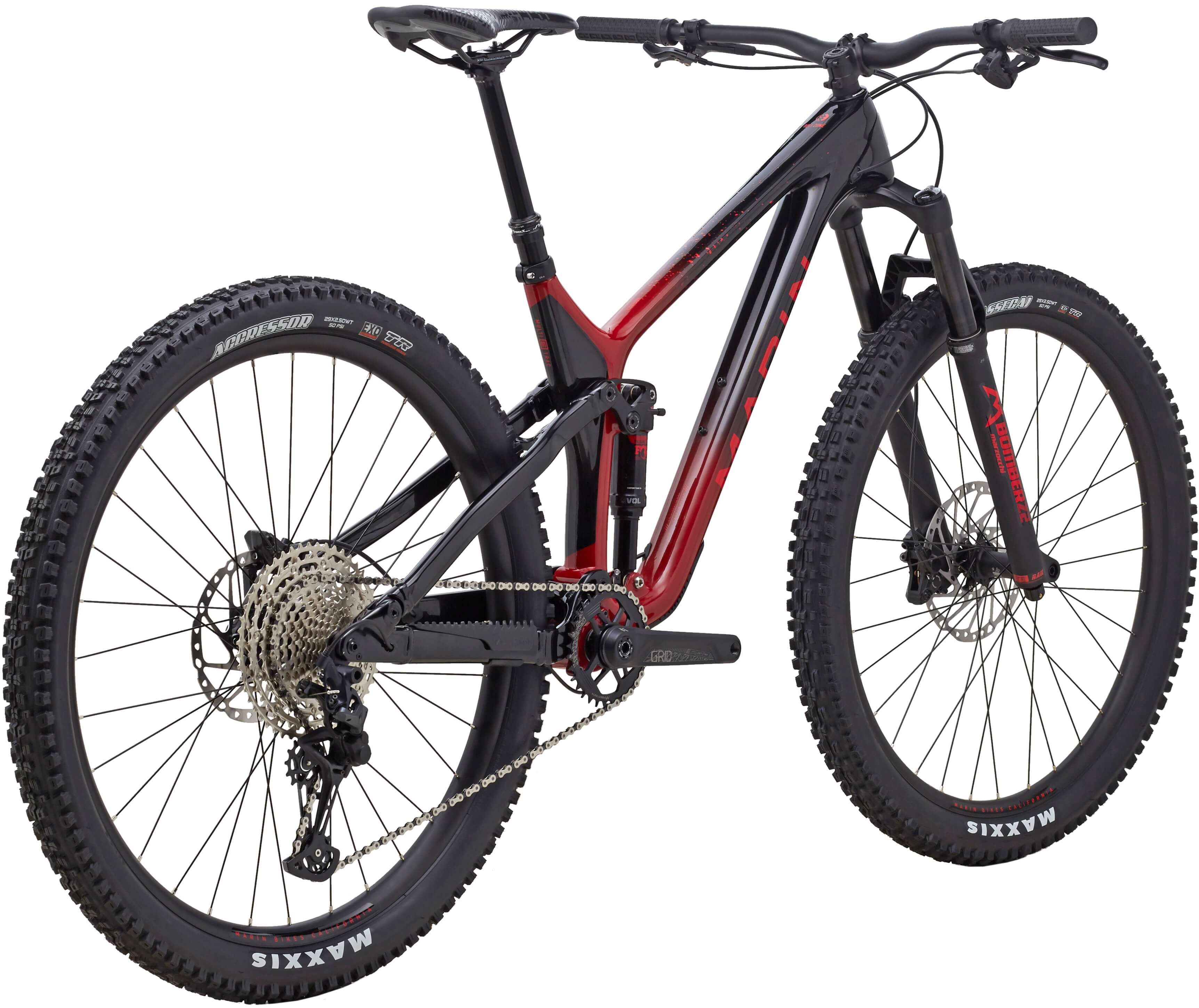 Велосипед 29" Marin RIFT ZONE Carbon 1 рама - L RED A5 фото 3