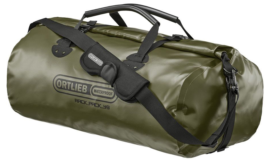 Гермобаул на багажник Ortlieb Rack-Pack olive-black, 49 л  фото 