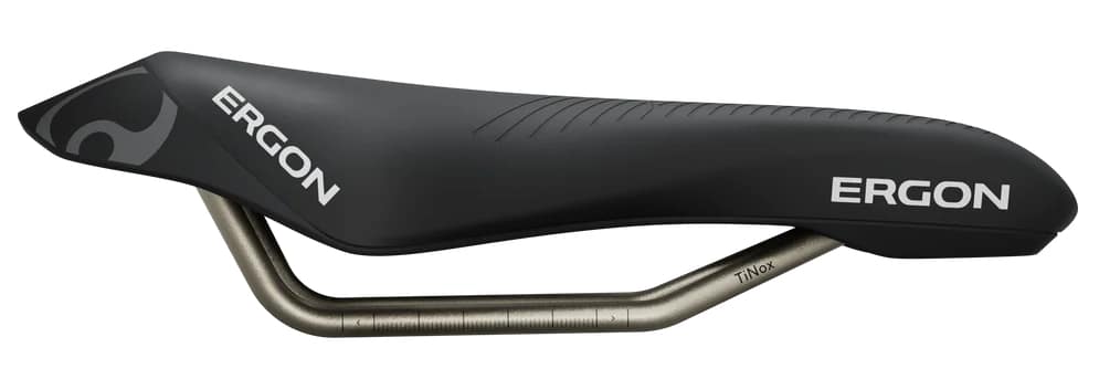 Седло Ergon SR Tri Women Front, 135 мм, черное фото 3