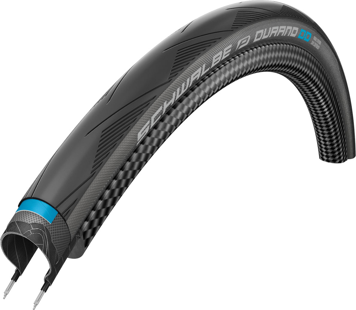 Покрышка 700x25C (25-622) Schwalbe DURANO DD Performance, DD, RaceGuard B/GR-SK HS464 ADDIX 67EPI фото 