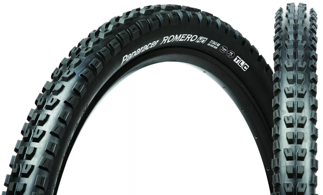 Покрышка 27.5x2.40 Panaracer Romero TLC, Folding, черная фото 2