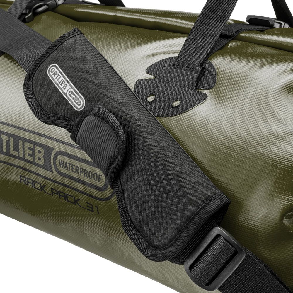 Гермобаул на багажник Ortlieb Rack-Pack olive-black, 31 л фото 4
