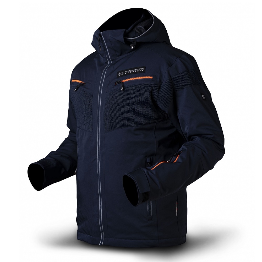 Куртка Trimm TORENT navy/signal orange чоловіча, розмір XL, синя фото 
