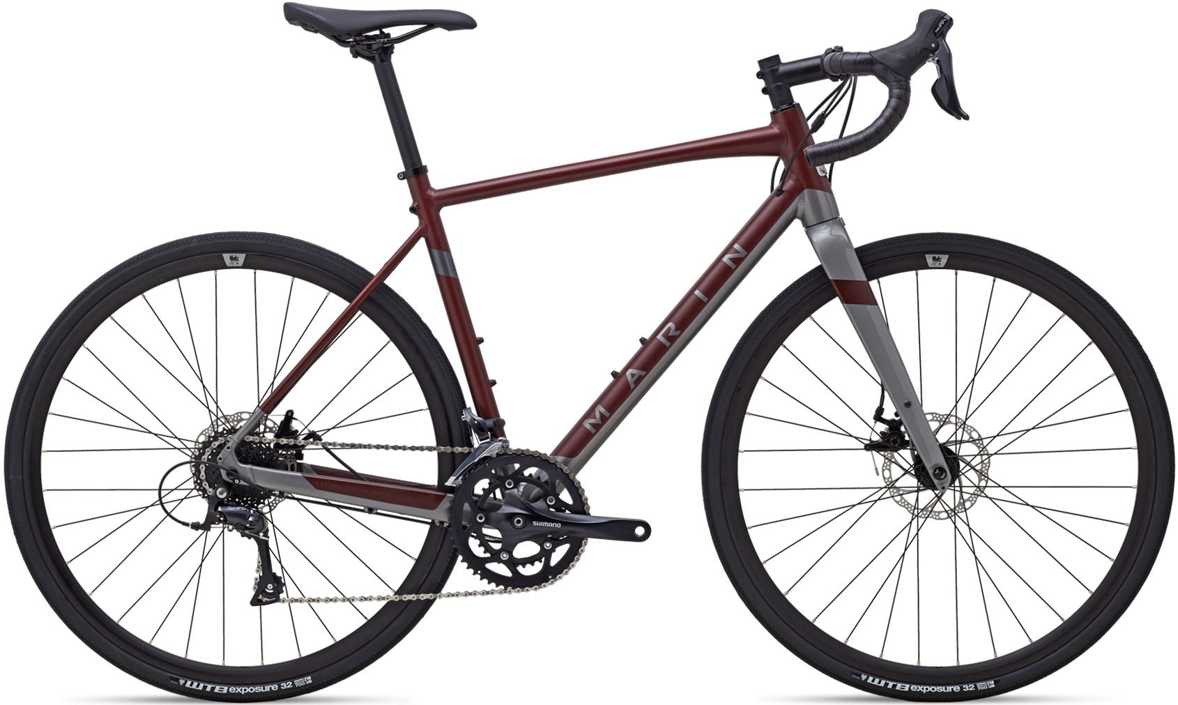 Велосипед 28 "Marin GESTALT 1 рама - 56см 2021 Satin Red/Gloss Charcoal
