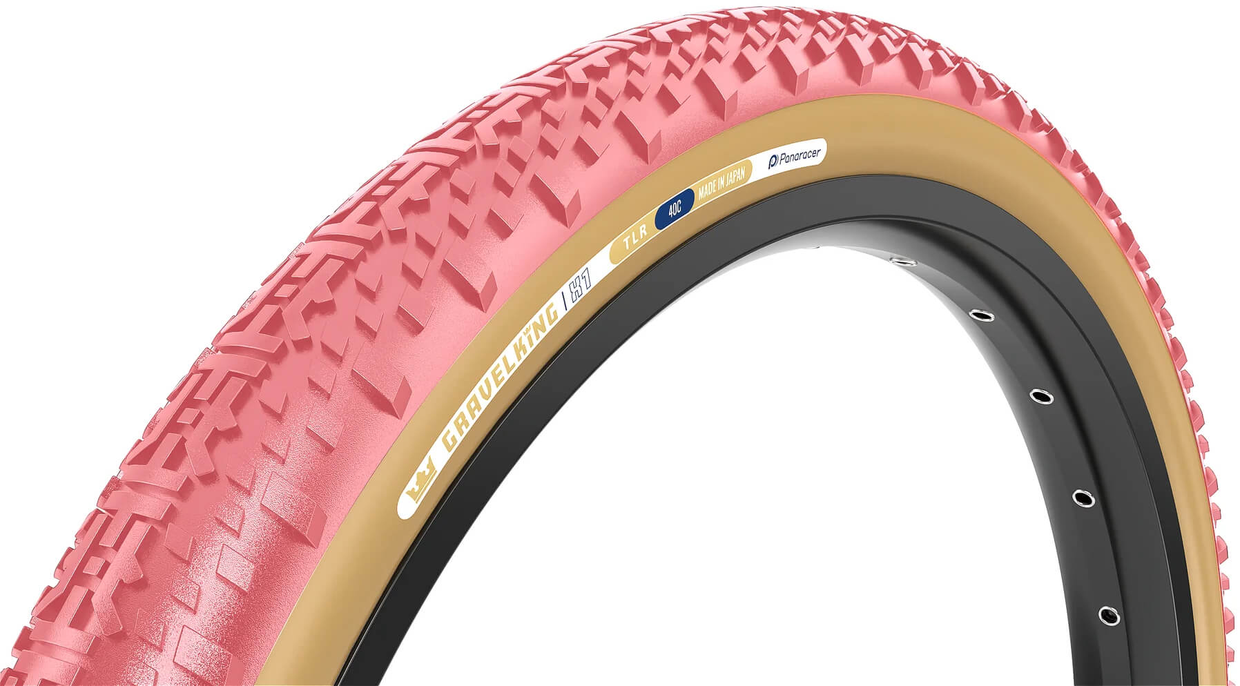Покришка 700x40C Panaracer GRAVELKING X1 GEN2 Limited Edition 2026, Sakura/Brown фото 