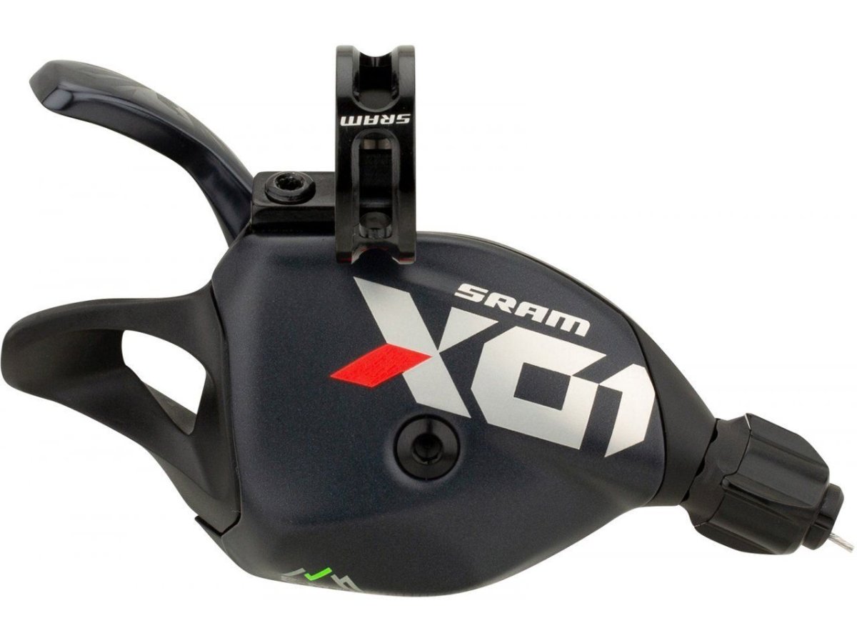 Фотографія Манетка Sram X01 Eagle Single Click Trigger Rear w Discrete Clamp Red 12шв права 1 Манетка Sram X01 Eagle Single Click Trigger Rear w Discrete Clamp Red 12шв права фото 1