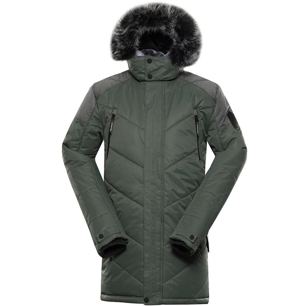 Куртка Alpine Pro ICYB 7 MJCU486 558 чоловіча, розмір M, зелена фото 