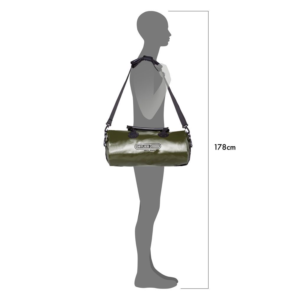 Гермобаул на багажник Ortlieb Rack-Pack olive, 24 л  фото 6