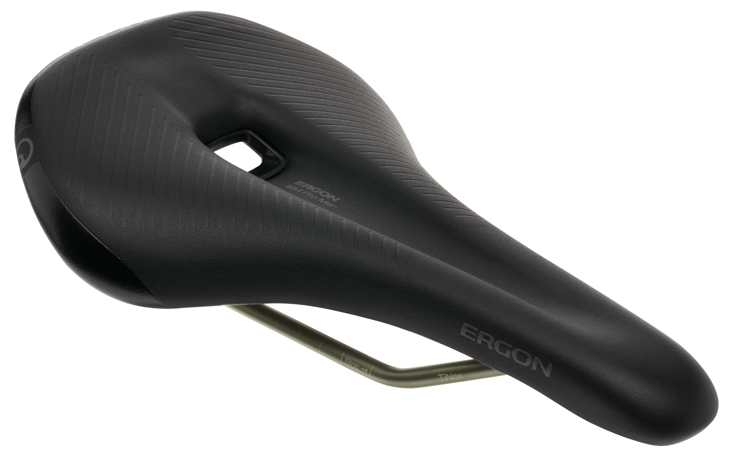 Седло Ergon SM Pro Men M/L, 156 мм, Stealth, черное фото 1