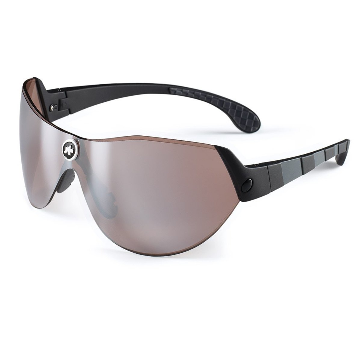 Очки ASSOS Zegho G2 Dragonfly Copper, черные, серая линза фото 