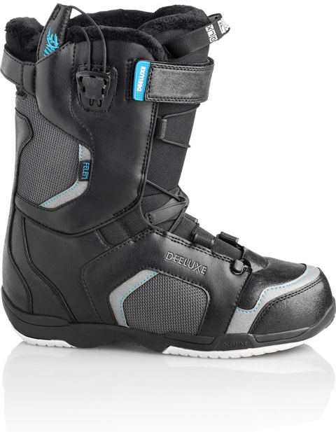 Ботинки сноубордические Deeluxe Felem размер 27,5 black/gray фото 