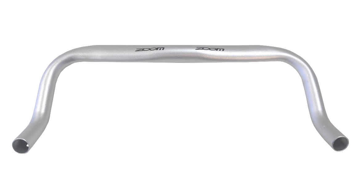 Кермо ZOOM DR-AL-149BTFOV fixed-gear 420x31.8мм алюмін. silver фото 