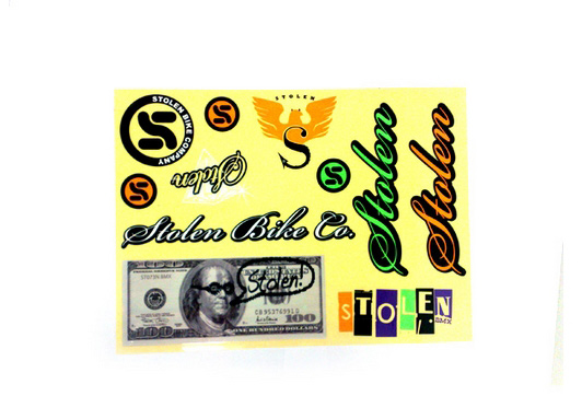 Stolen 09 Sticker Pack. Asst Styles 11pcs фото 1