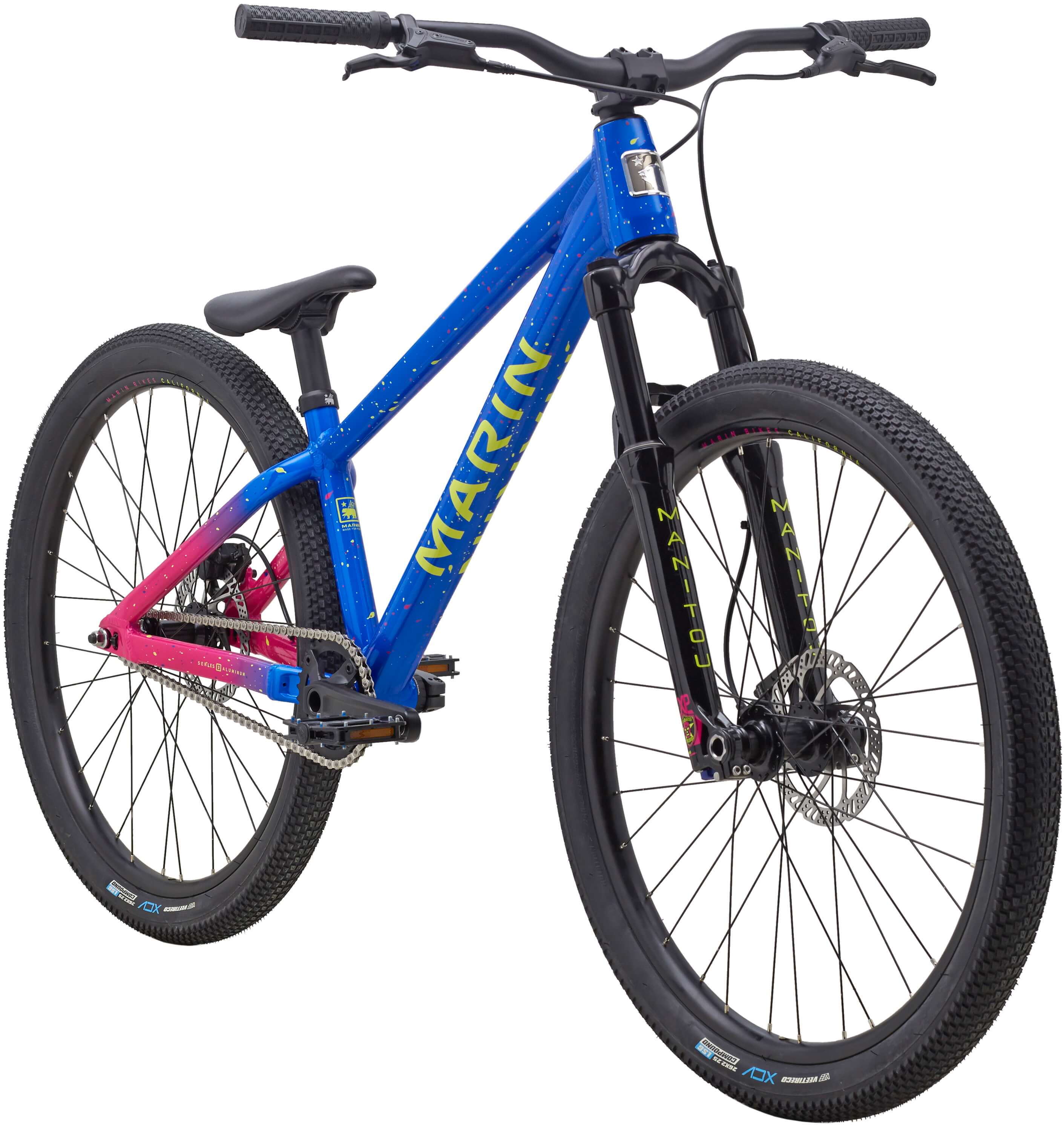Велосипед 26" Marin ALCATRAZ рама L 2024 BLUE MAGENTA фото 2