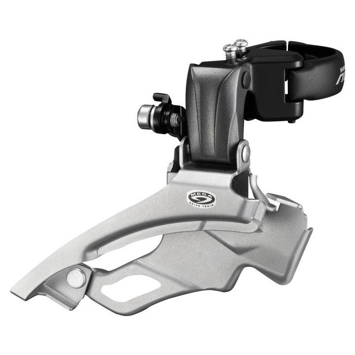 Перемикач пев. Shimano FD-M371 ALTUS DOWN-SWING, 3X9, 44/48T, універс. тяга, 34,9/31,8/28,6 мм фото 