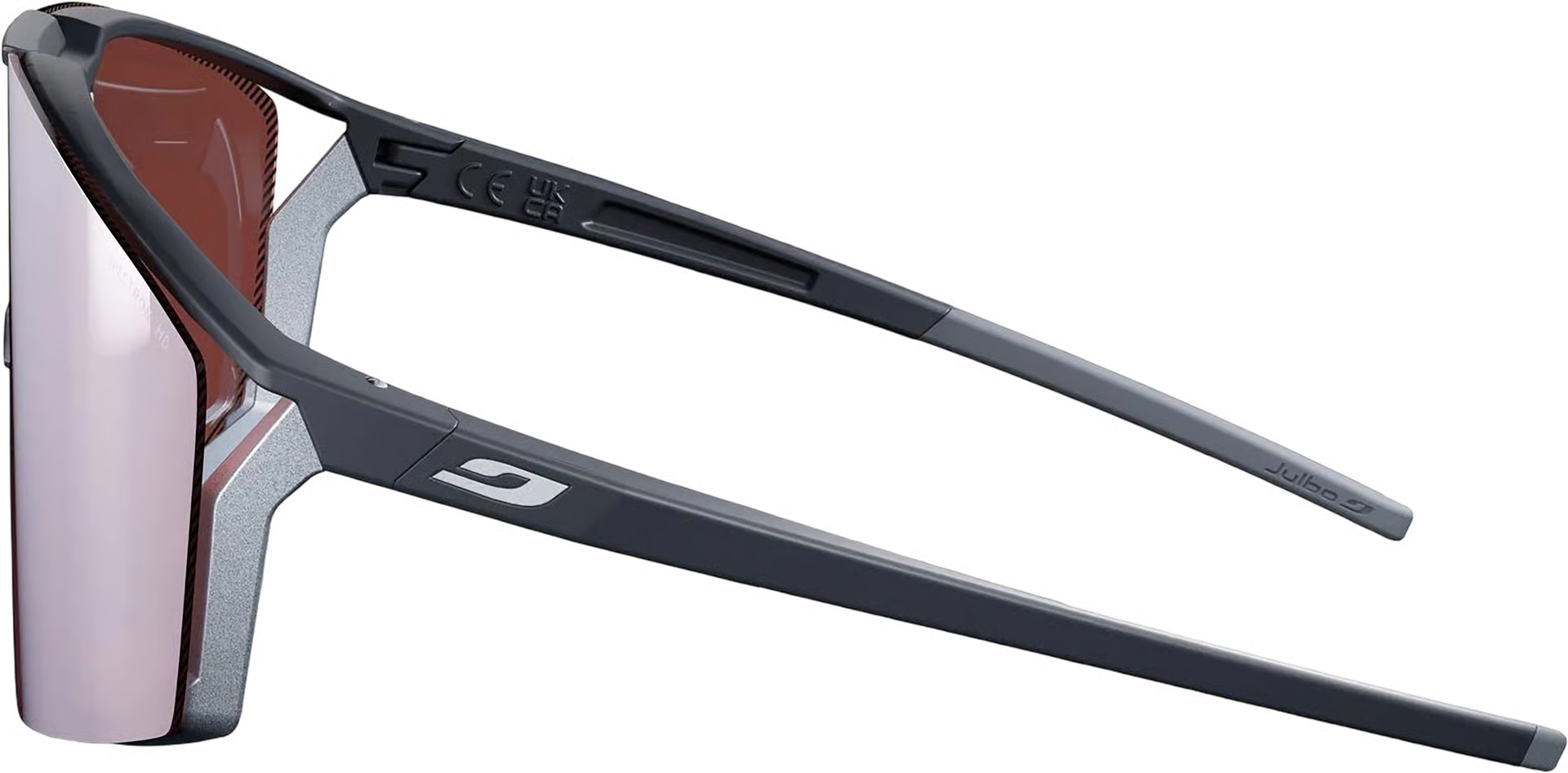 Окуляри Julbo EDGE SPECTRON HD 3, темно-сірі, коричнева лінза фото 3