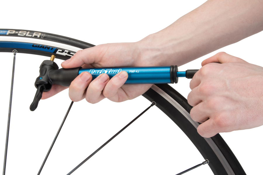 Мінінасос Park Tool PMP-4.2B max 90 psi / 6 bar синій фото 2
