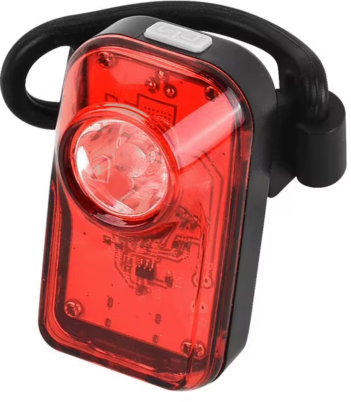 Блимавка задня Green Cycle Torch, COB LED, 100 Люмен; 3 режими фото 
