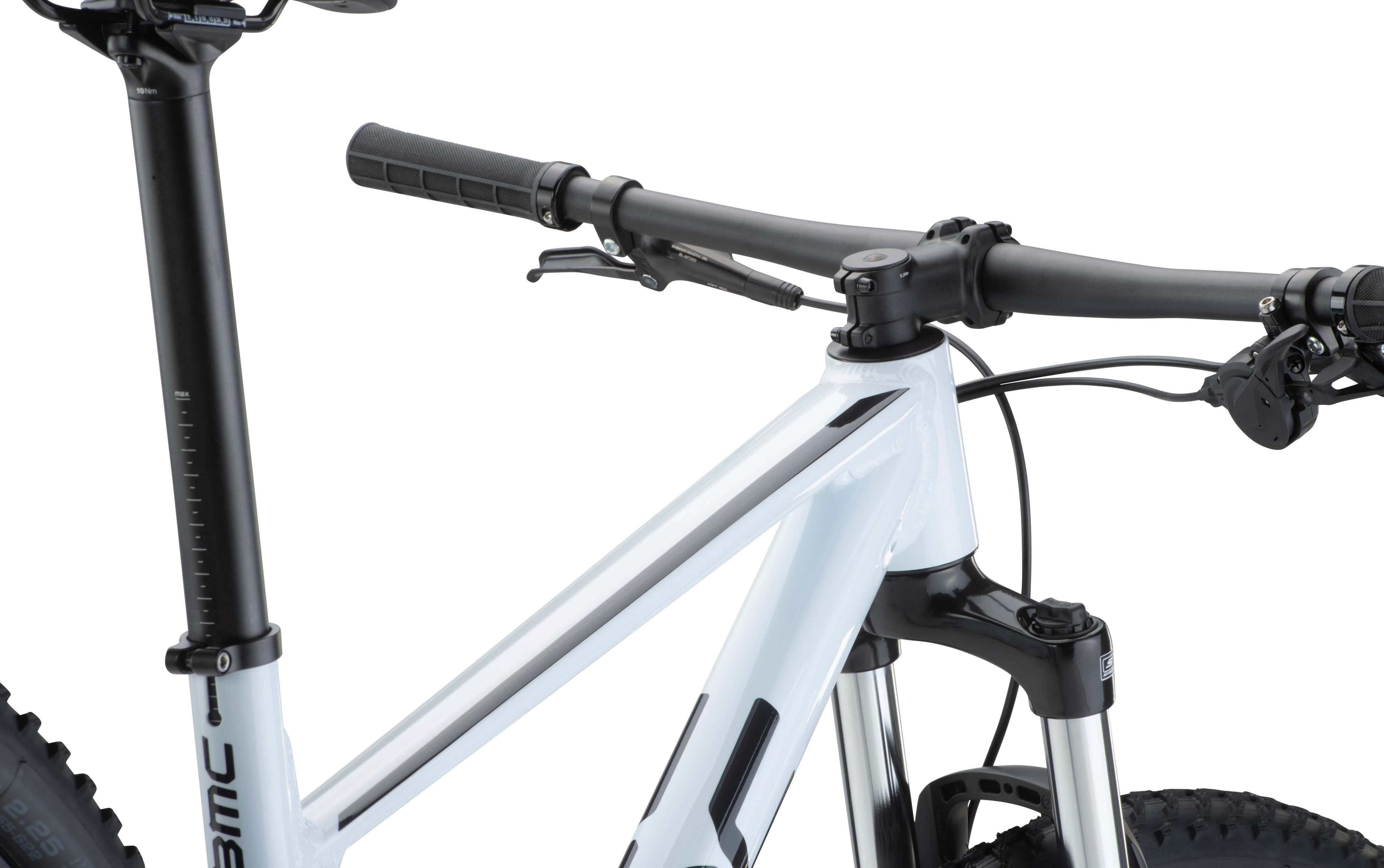 Велосипед 29" BMC TWOSTROKE AL FIVE рама - М White & Black A3 фото 3