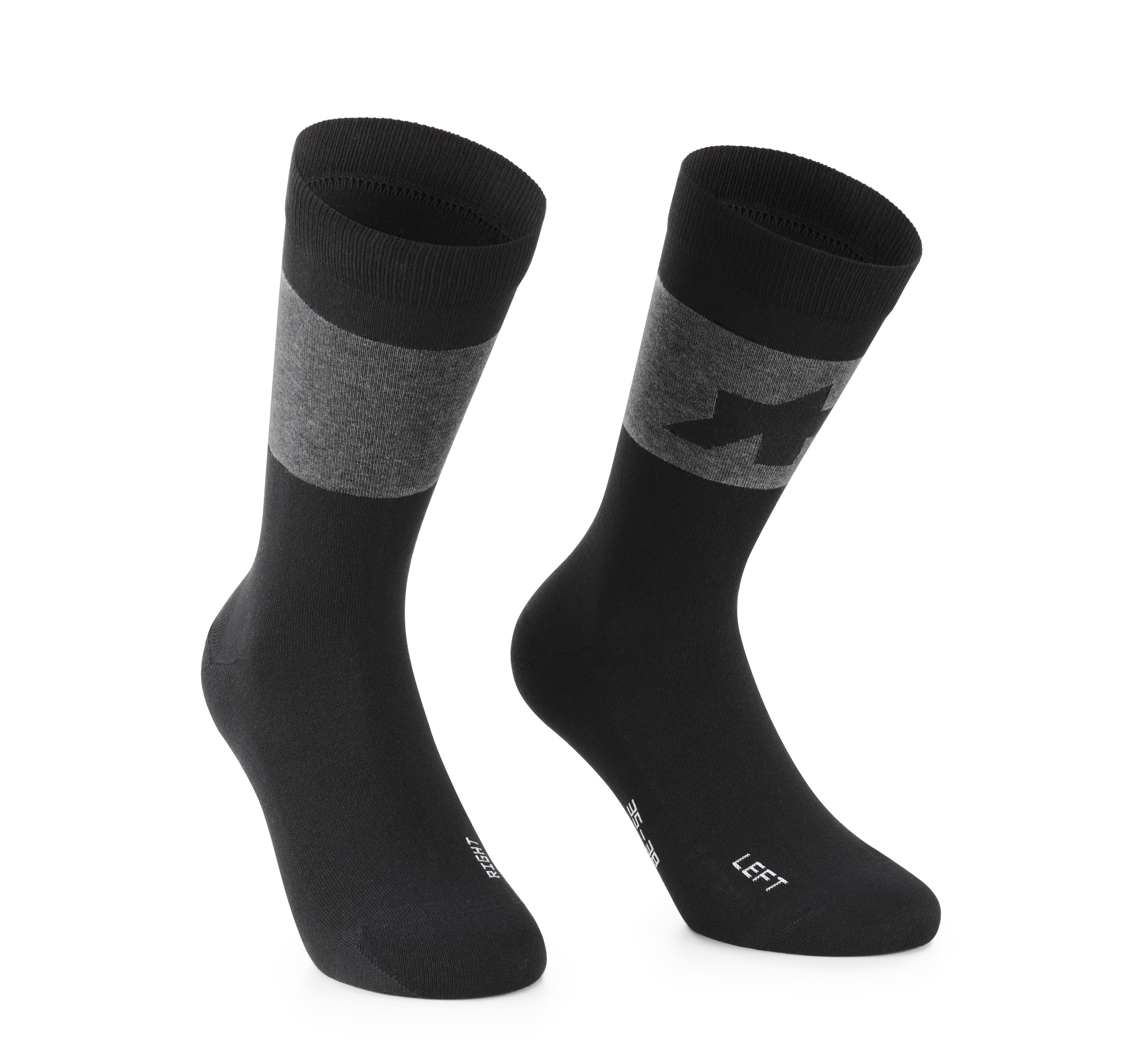 Носки ASSOS Signature Socks Evo, мужские, черные, II/44-47 фото 