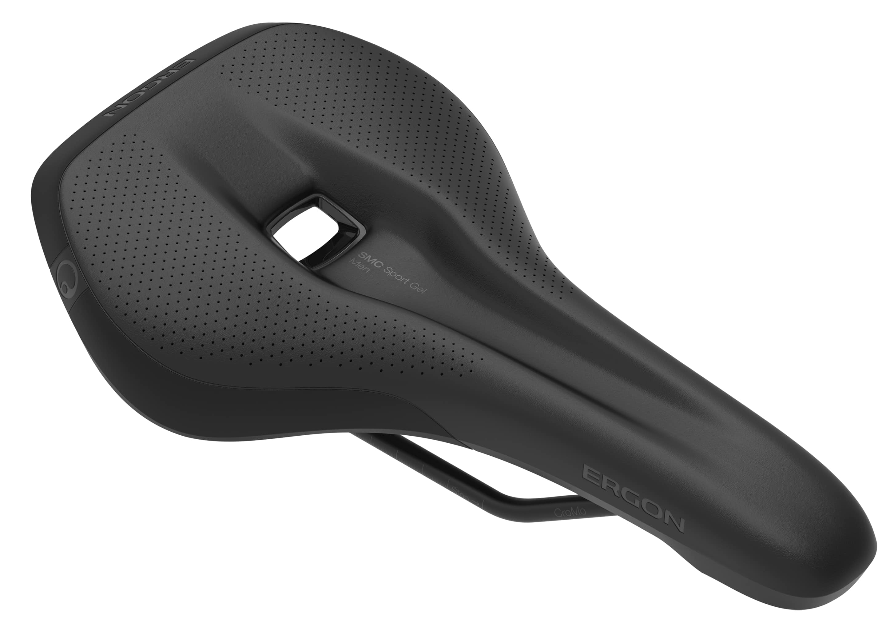 Седло Ergon SMC Sport Gel Men M/L, 164 мм, черное фото 