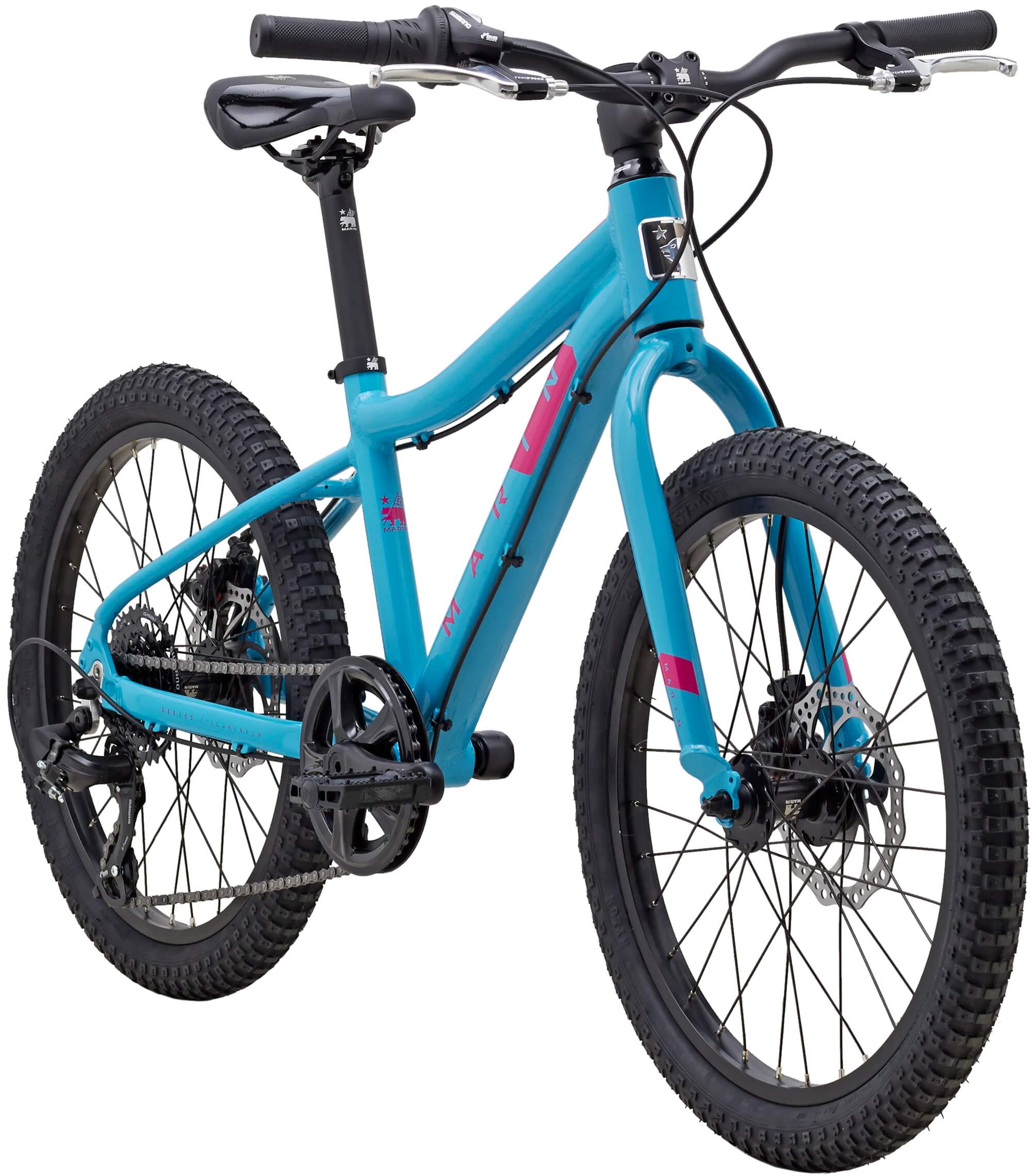 Велосипед 20" Marin HIDDEN CANYON 20, TEAL PINK A5 фото 2