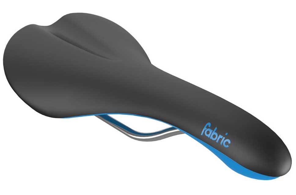 Седло Fabric SCOOP FLAT ELITE 142мм, черно-синие фото 
