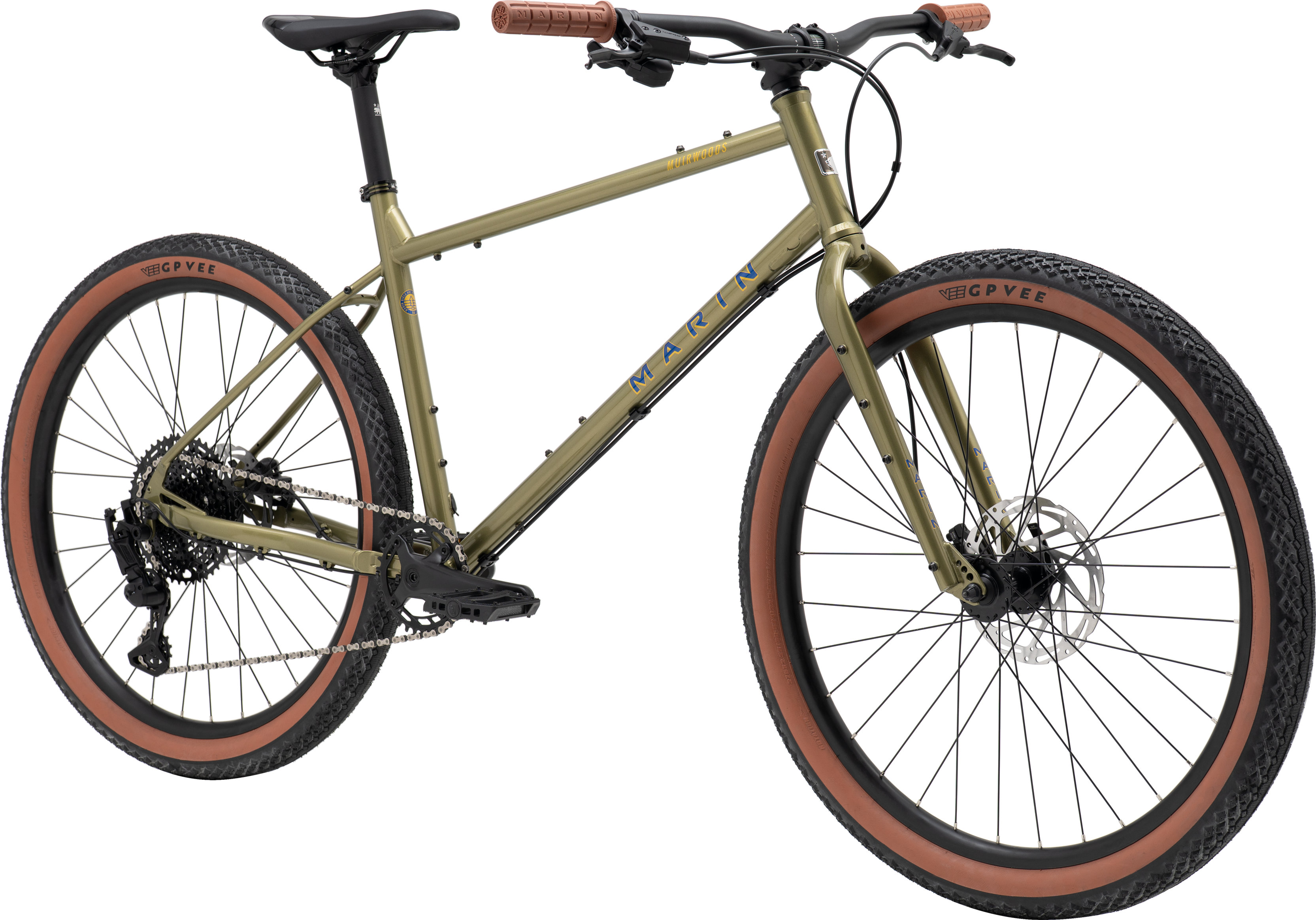 Велосипед 27,5" Marin MUIRWOODS рама - S Gold B6 фото 2